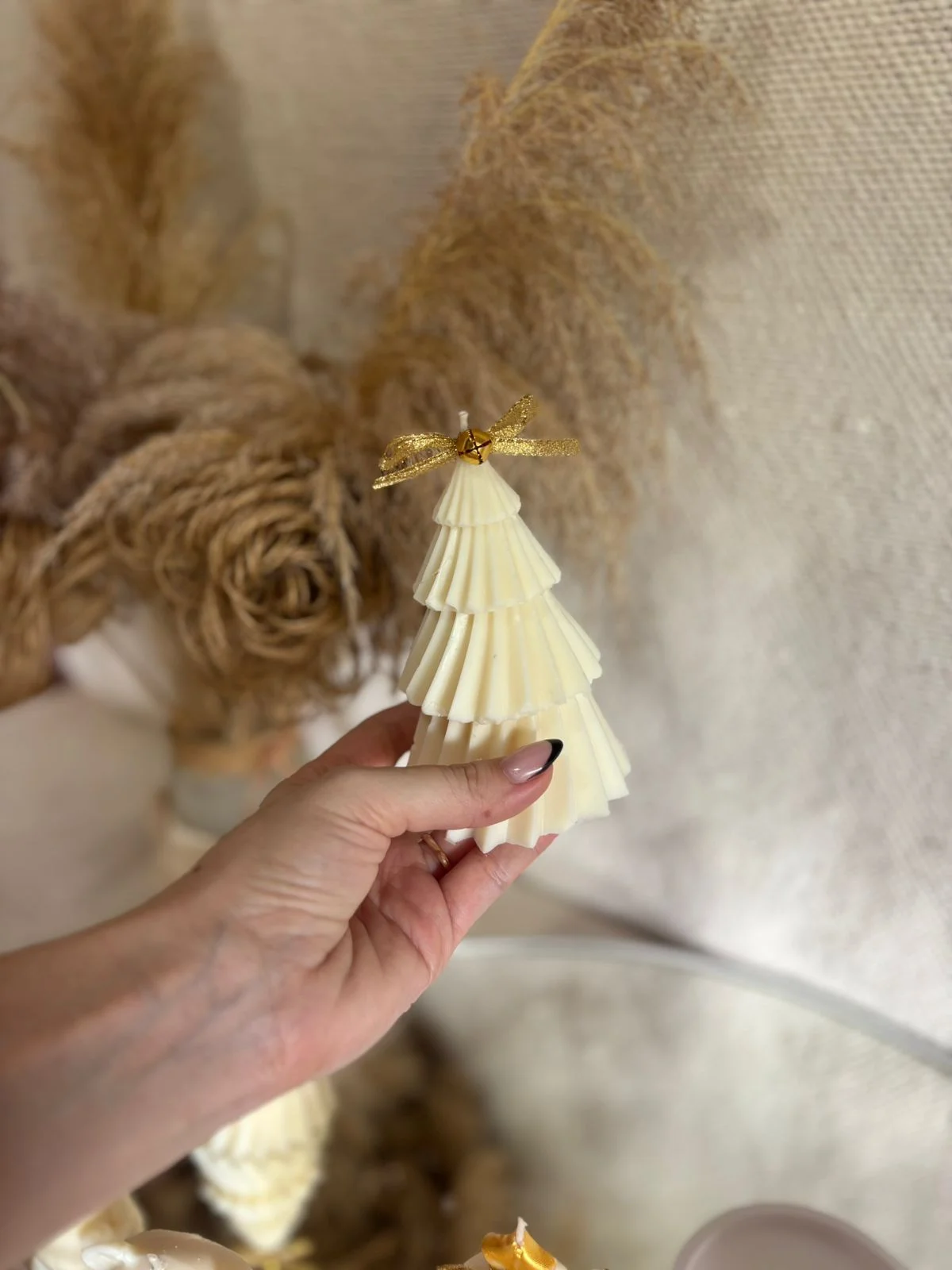 Arbol navideño volados 11cm - Lume Velas Artesanales