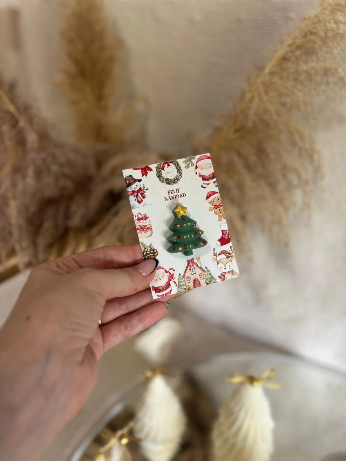 Arbolito Navideño - Lume Velas Artesanales