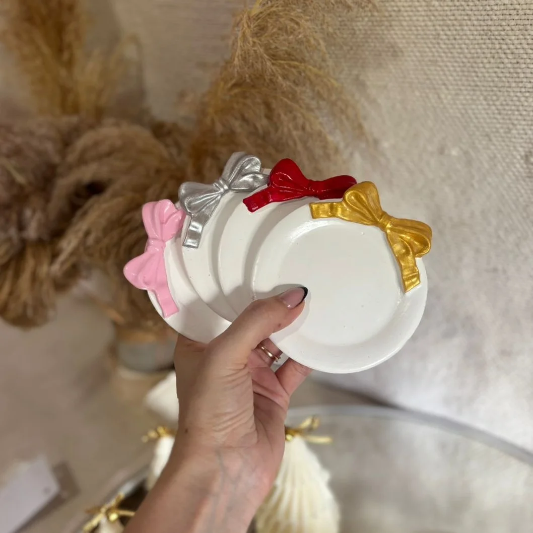 Bandeja con Lazo - Lume Velas Artesanales