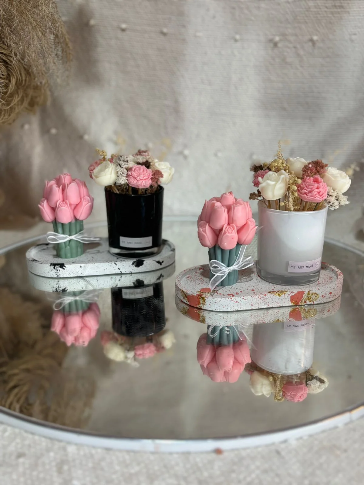 Set flowers - Lume Velas Artesanales