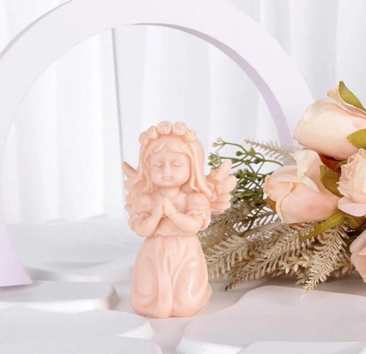 Souvenir Angel nena - Lume Velas Artesanales