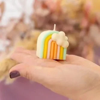 Arcoiris Nube - Lume Velas Artesanales